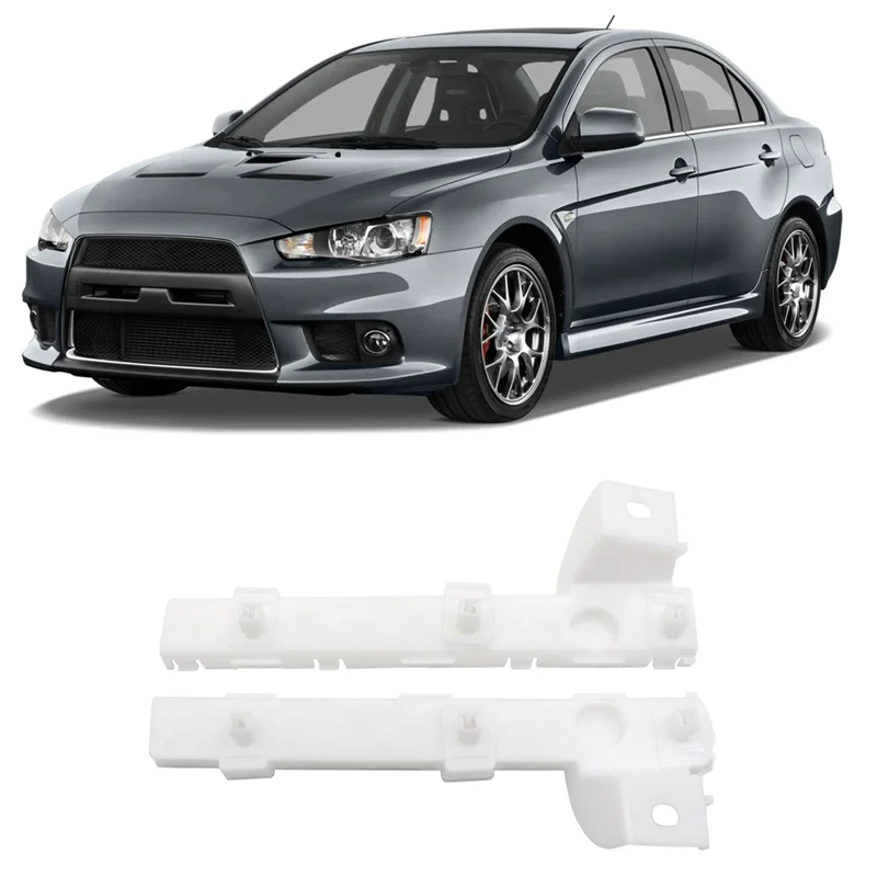 Soporte de parachoques delantero derecho e izquierdo para Mitsubishi Lancer, excepto EVO 2008-2017, 6400F549, 6400F550