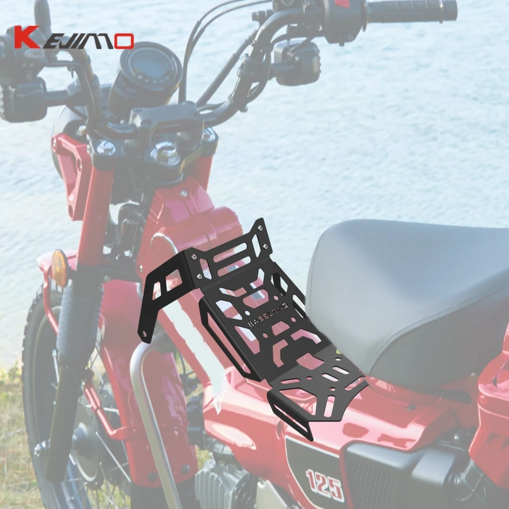 

Motorcycle Parts Center Rack Carrier Luggage For Honda CT125 Trail 125 Cub 2021 2022 2023 2024 2025 Center Storage Rack