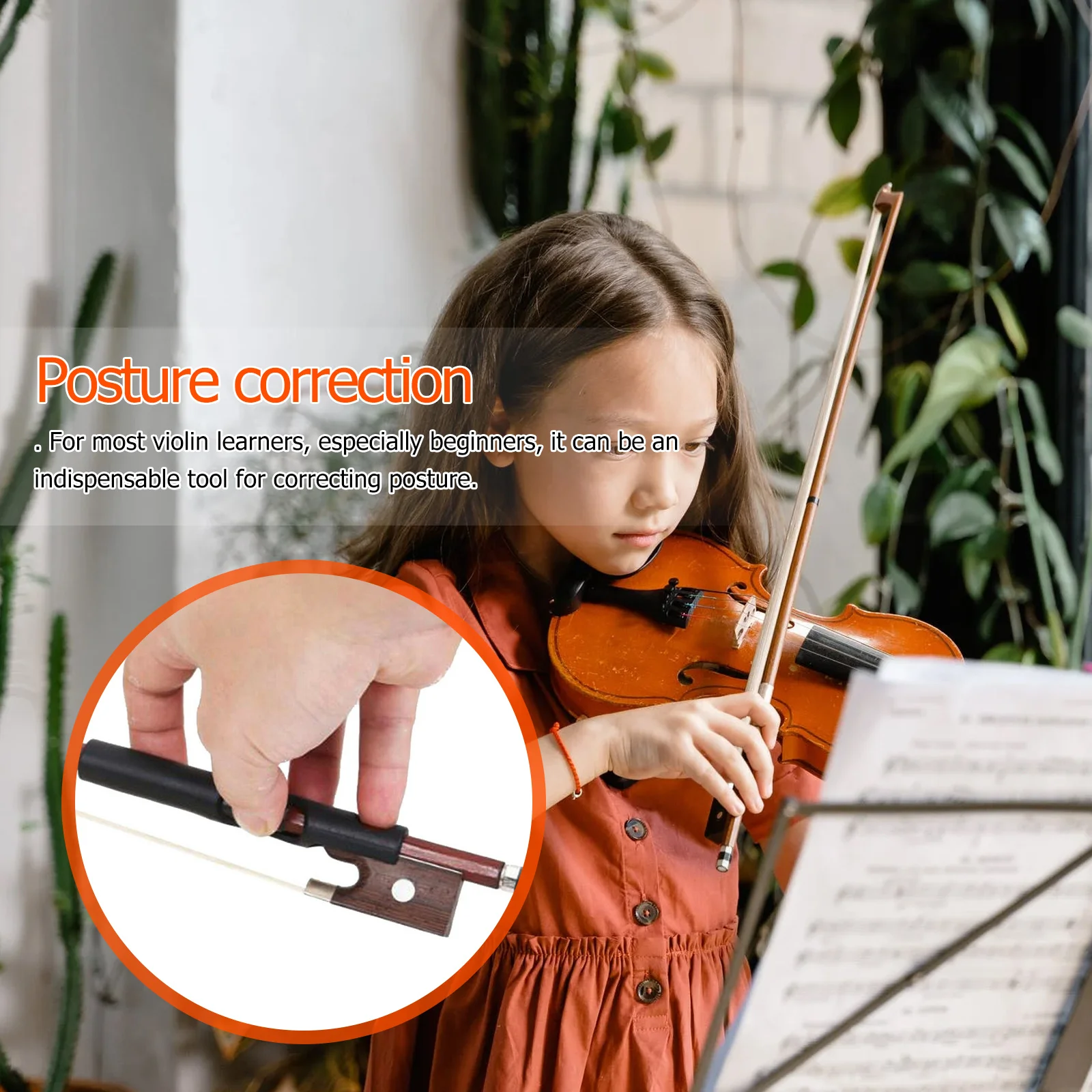 

1Pcs Bow Straightener Violin Bow-Holder Posture Corrector Tool Small Size Durable Violin Beginner Accessory Adult Bow-Holder