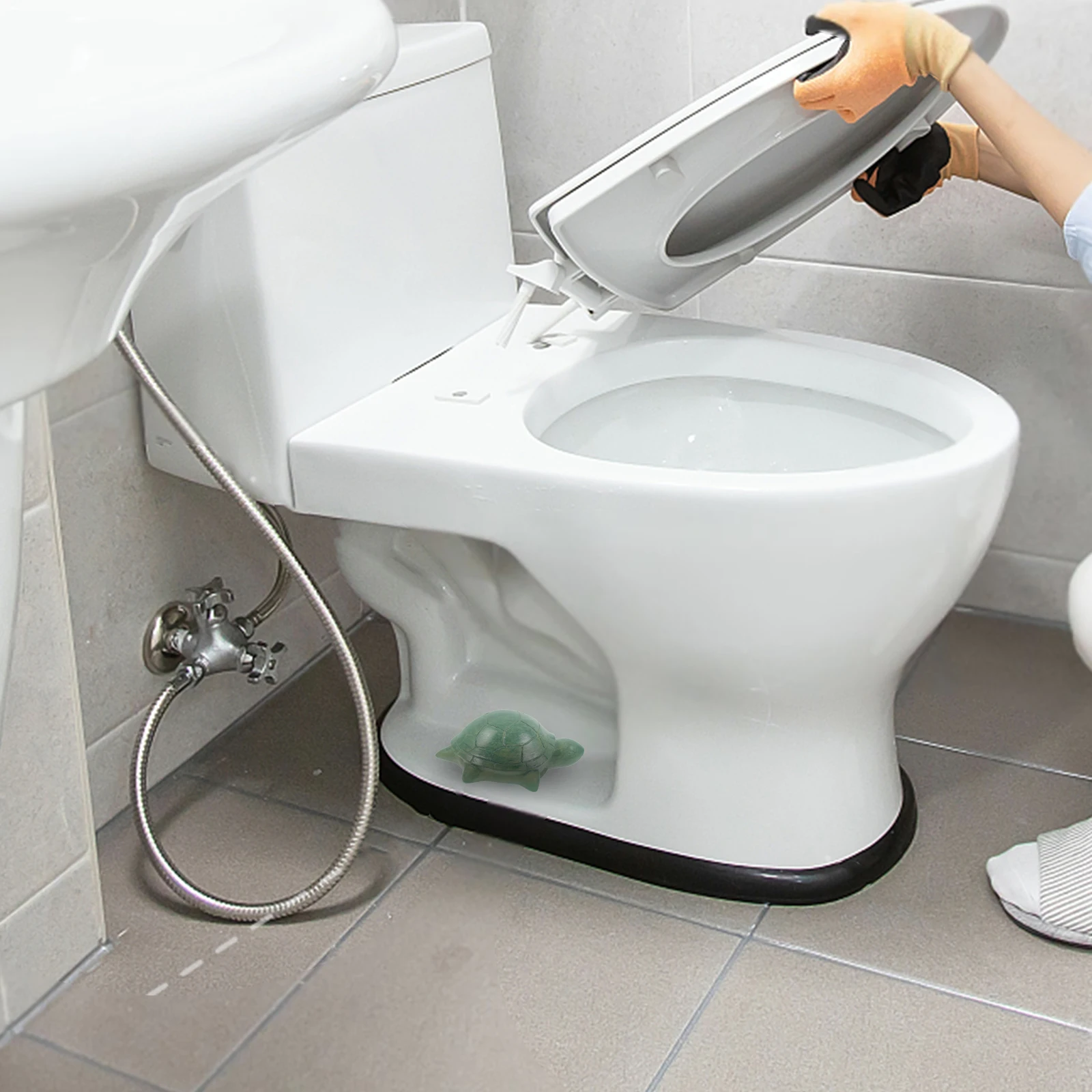 

2 шт., чехлы для унитазов в виде черепахи, прочные накладные колпачки для болтов для сиденья унитаза, напольная чаша, винт, защитный винт, накладка