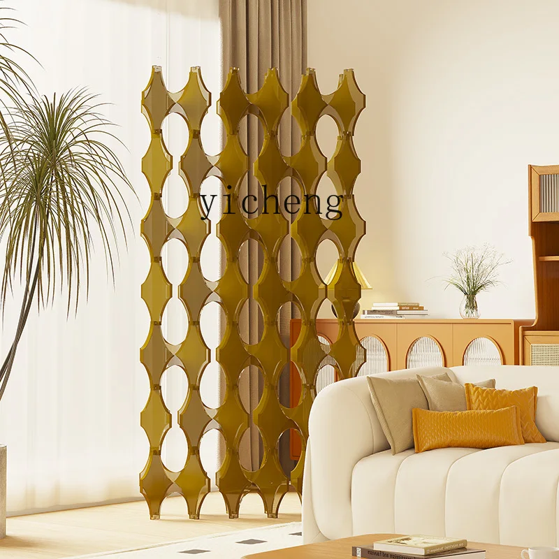 YFY  acrylic screen living room entrance entrance sofa blocking decorative hotel art partition
