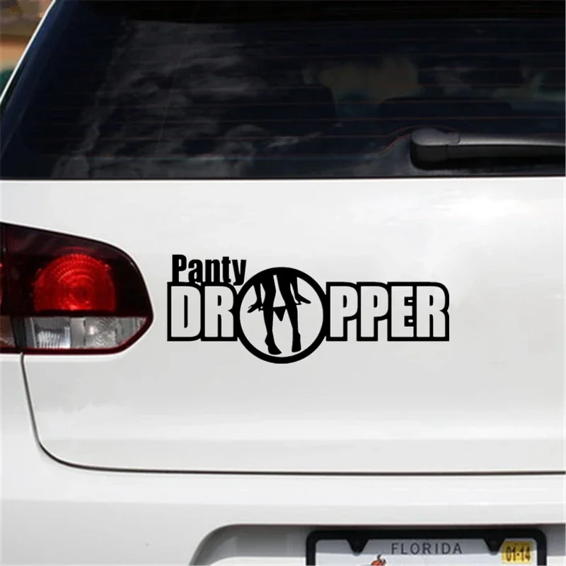 لباس داخلي قطارة-ملصق سيارة فينيل مضحك ، ملصق مضاد للماء ، شاحنة ، مصد ، نافذة خلفية #4