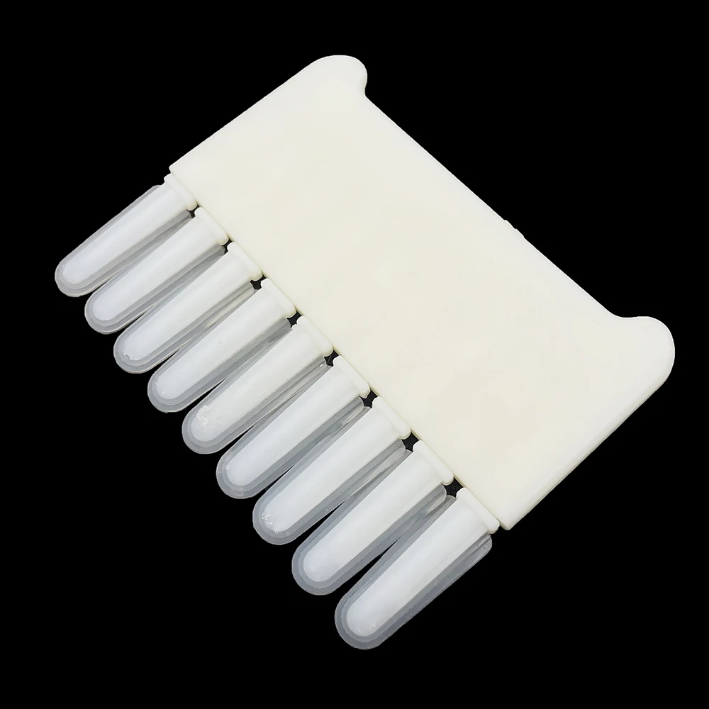 Queen Royal Jelly Collect Pen 8 Comb 9 Comb Replacement Silicone Tip Spatula Scraper Pulp Extractor Squeegee Beekeeping 1PCS