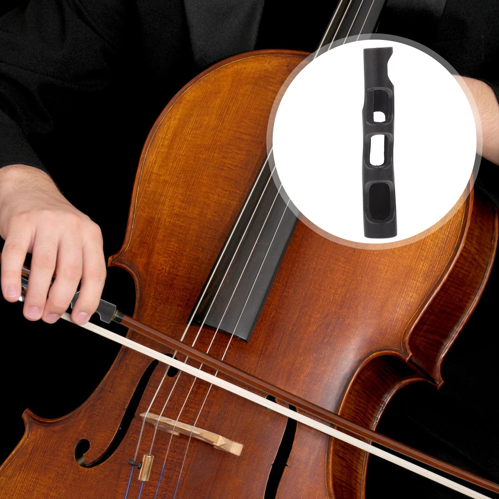 

Bow Grip Corrector Holder Recurve Violin Musical Instruments for Adults Straightener Products Beginner Tool