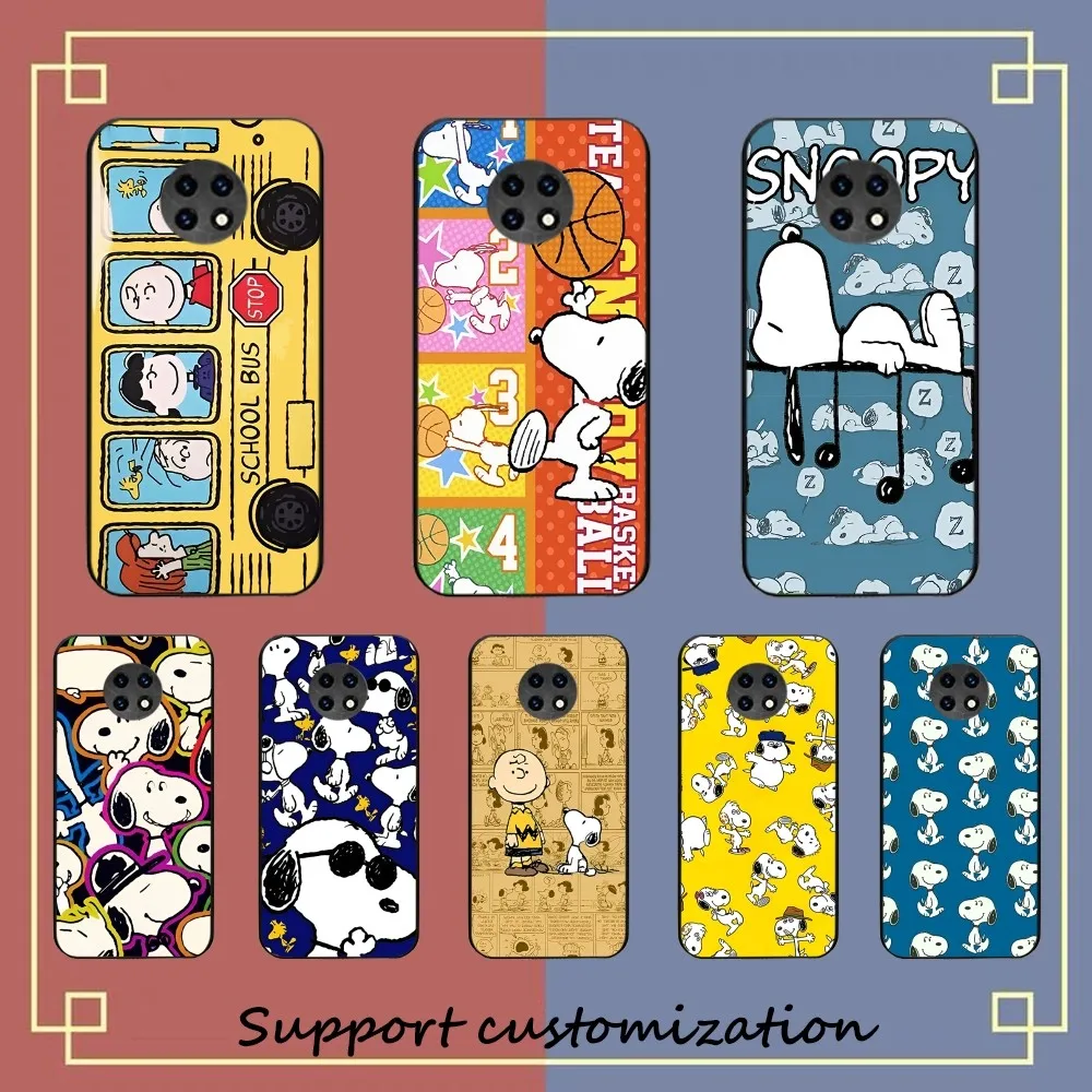 Cartoon-S-Snoopys-Dog Phone Case For Redmi Note 4 X 5 A 6 7 8 T 9 9S 10 11 11S 11Epro Poco M3 Pro