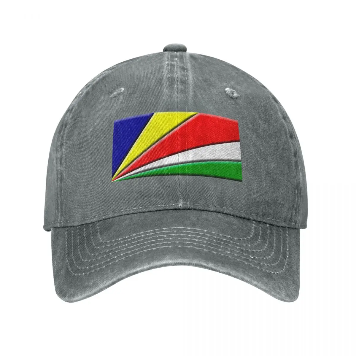 Seychelles 3D Flag Baseball Cap Dropshipping cute Mens Caps Women's