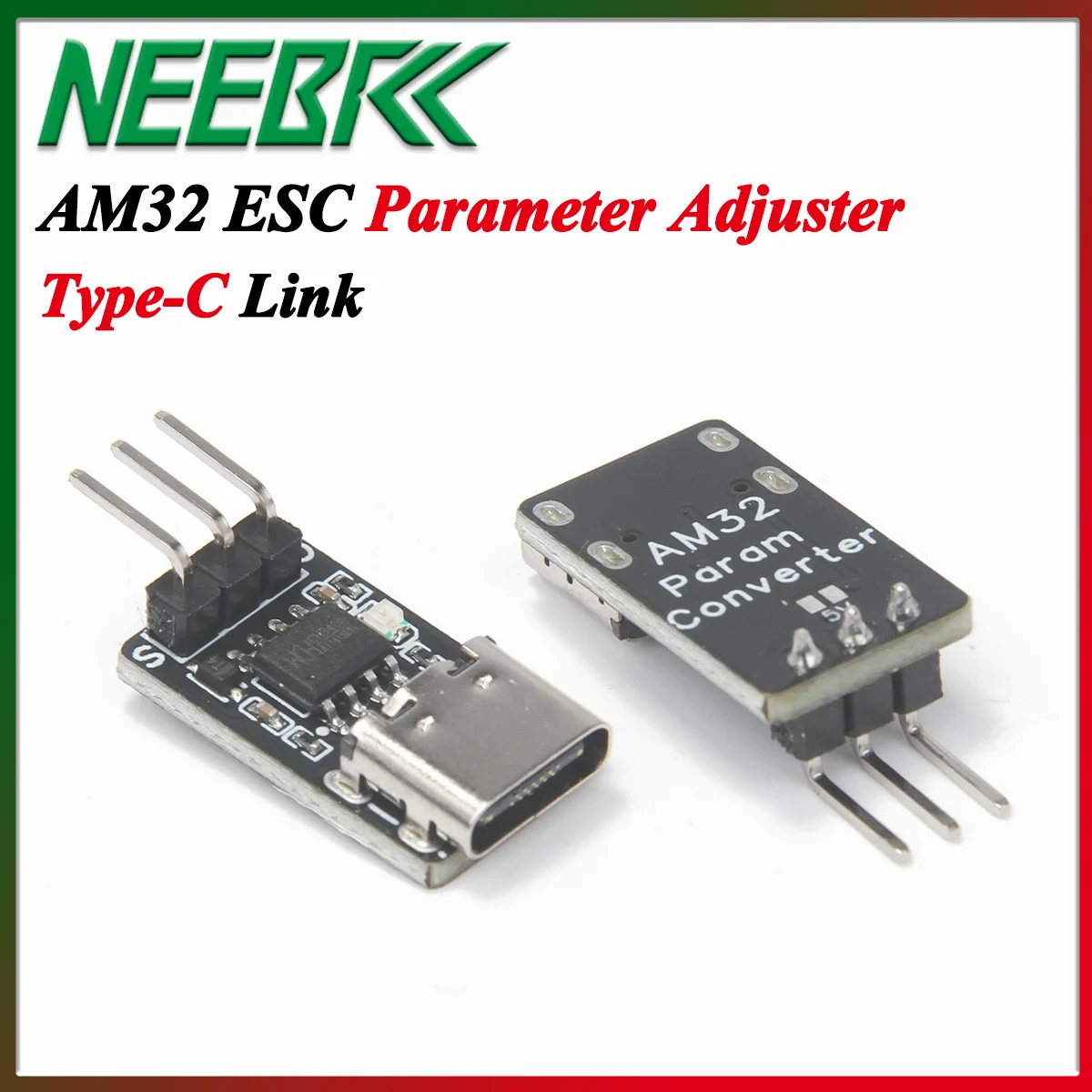 AM32 ESC Parameter Adjuster Brushless Speed Controller Type C for MN82 MN99S MN168 MN78 Model Car Off Road Climbing Crawler Part