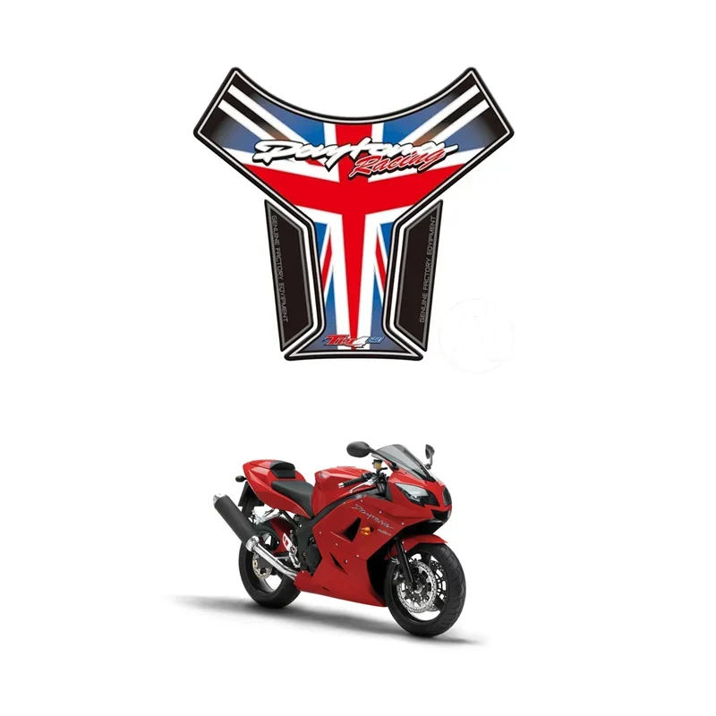 For Triumph Daytona 650 2003-2005 Motorcycle Tank Pad Protector 3D Gel Sticker Decal - 1 MOTO