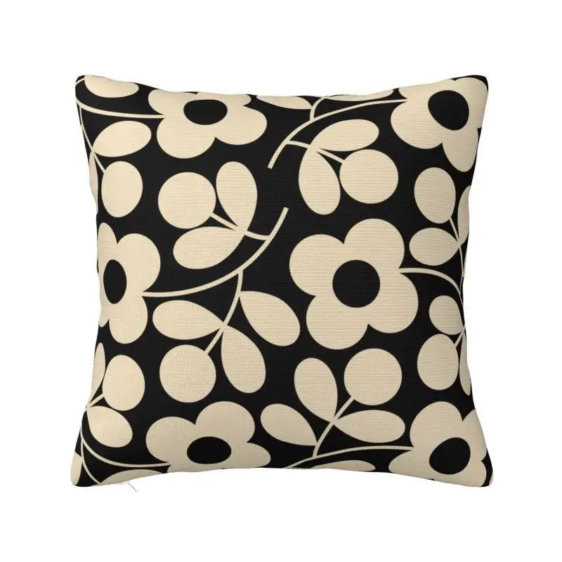 Custom Print Giant Stem Sprig Orla Kiely Nordic Throw Pillow Covers Cushions Cover for Sofa