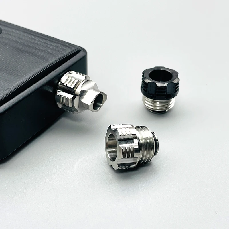 

DSX 510 Thread Adapter Connector 316 Stainless Steel for Billet Box/Pulse AIO Mod Vape Accessories with ss pom 510 drip tip kit
