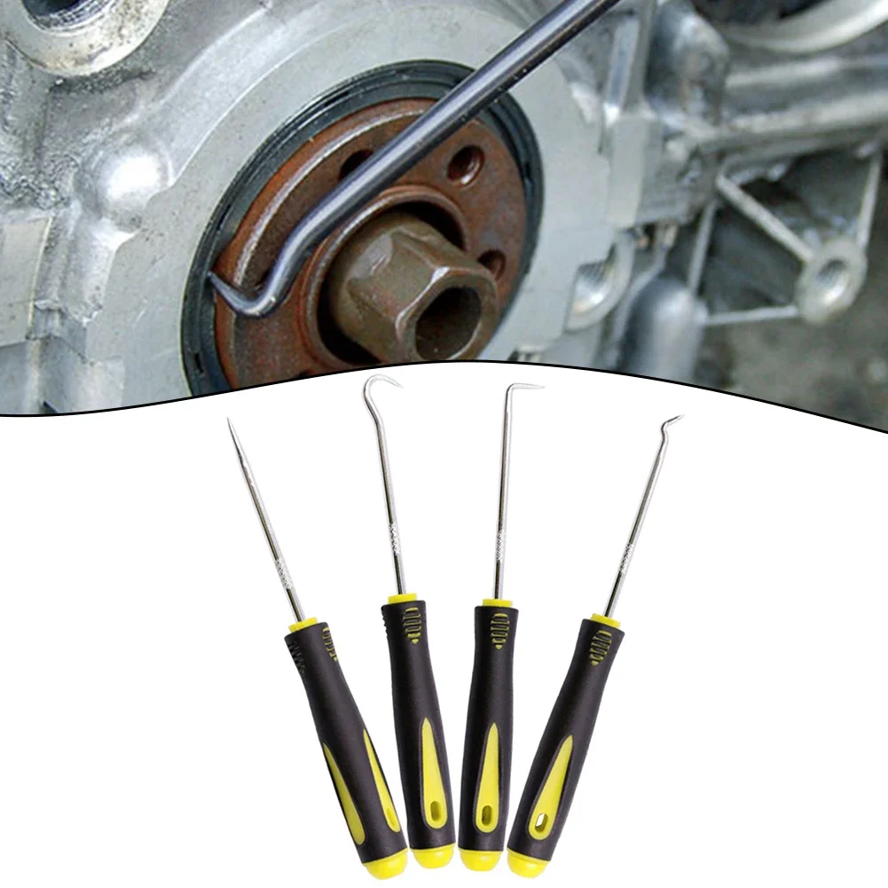 車のピックアンドフックツールセット、ハードグリップ、プラスチックハンドル、エンジニアや技術者に適しており、ほとんどの車のモデルに適合