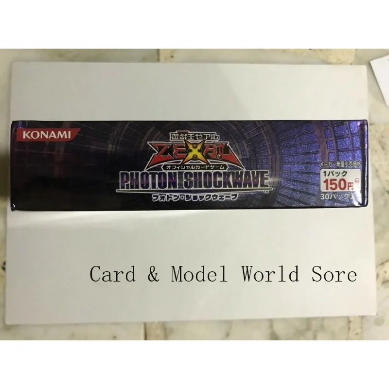 YuGiOh Official Konami 2011 ZEXAL Photon Shockwave SEALED Booster Box giapponese