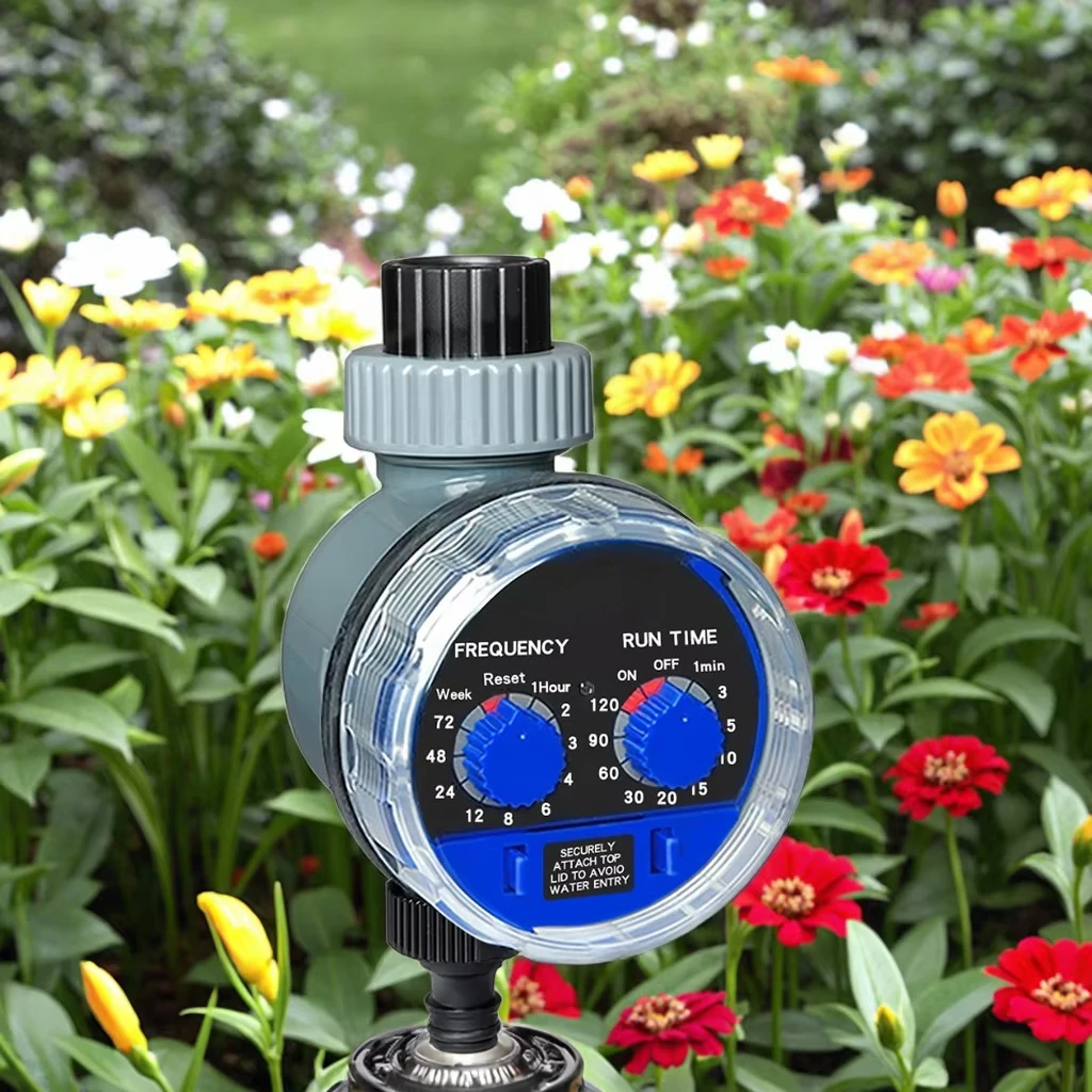 

Automatic Smart Battery-Operated Garden Water Timer Controller Outdoor Home Irrigation Watering Timers