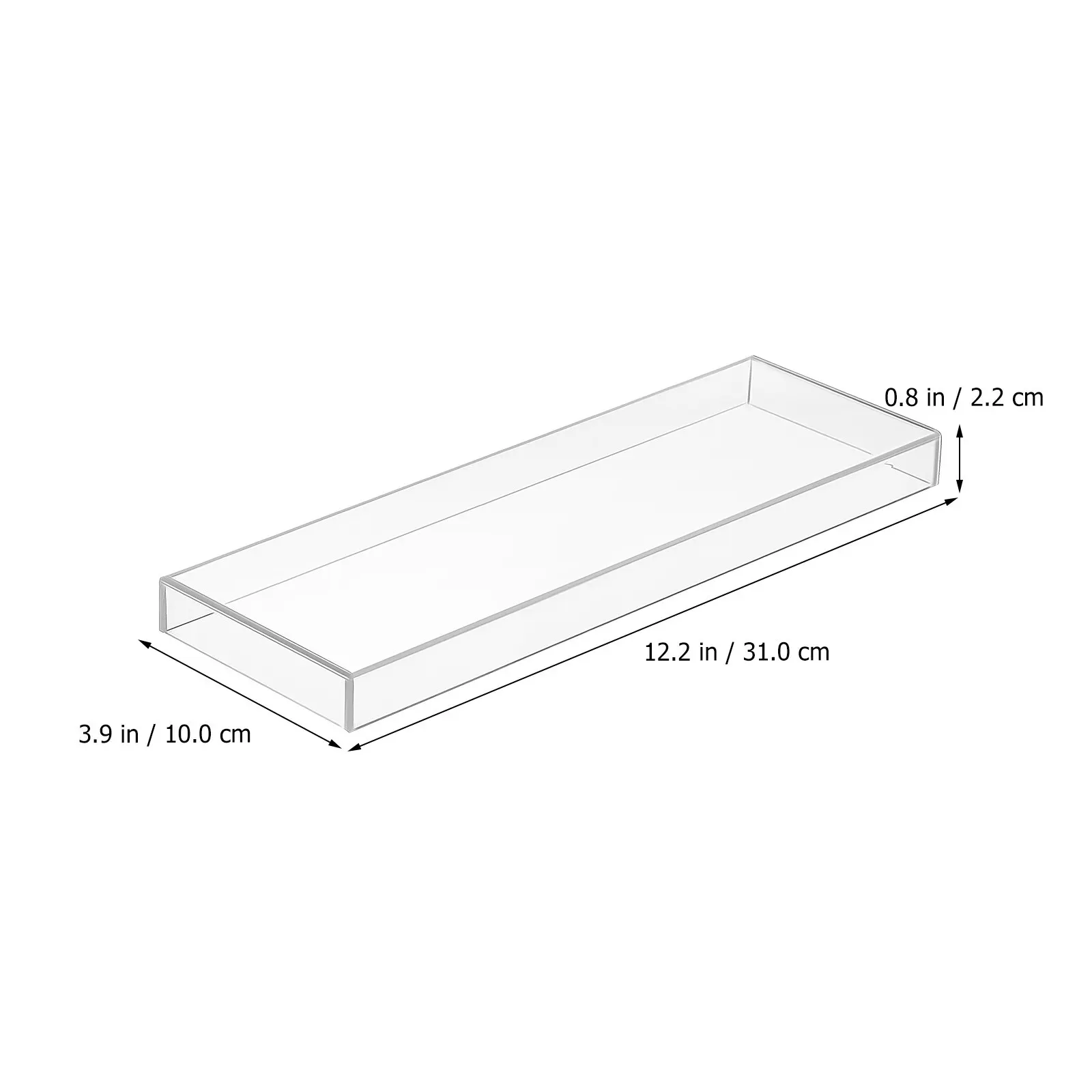 Transparent Acrylic Keyboard Cover Fits 68-Key Layout Waterproof Dustproof Clear Keyboard Protector for Mechanical Gaming