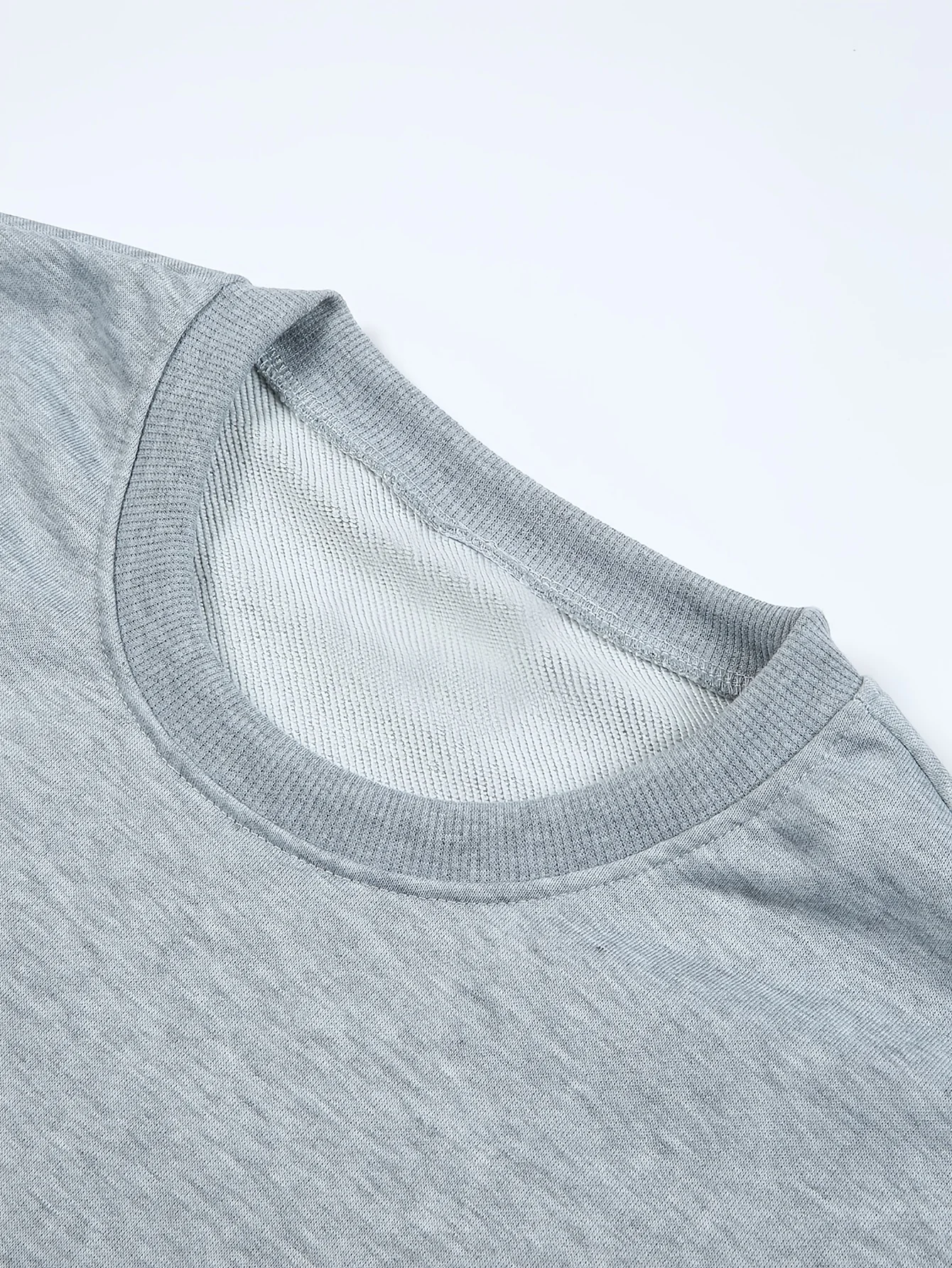 سويت شيرت رجالي كاجوال برقبة دائرية - مريح بأكمام طويلة مع تصميم جرافيك "EDOY"، فضفاض مناسب للربيع والخريف