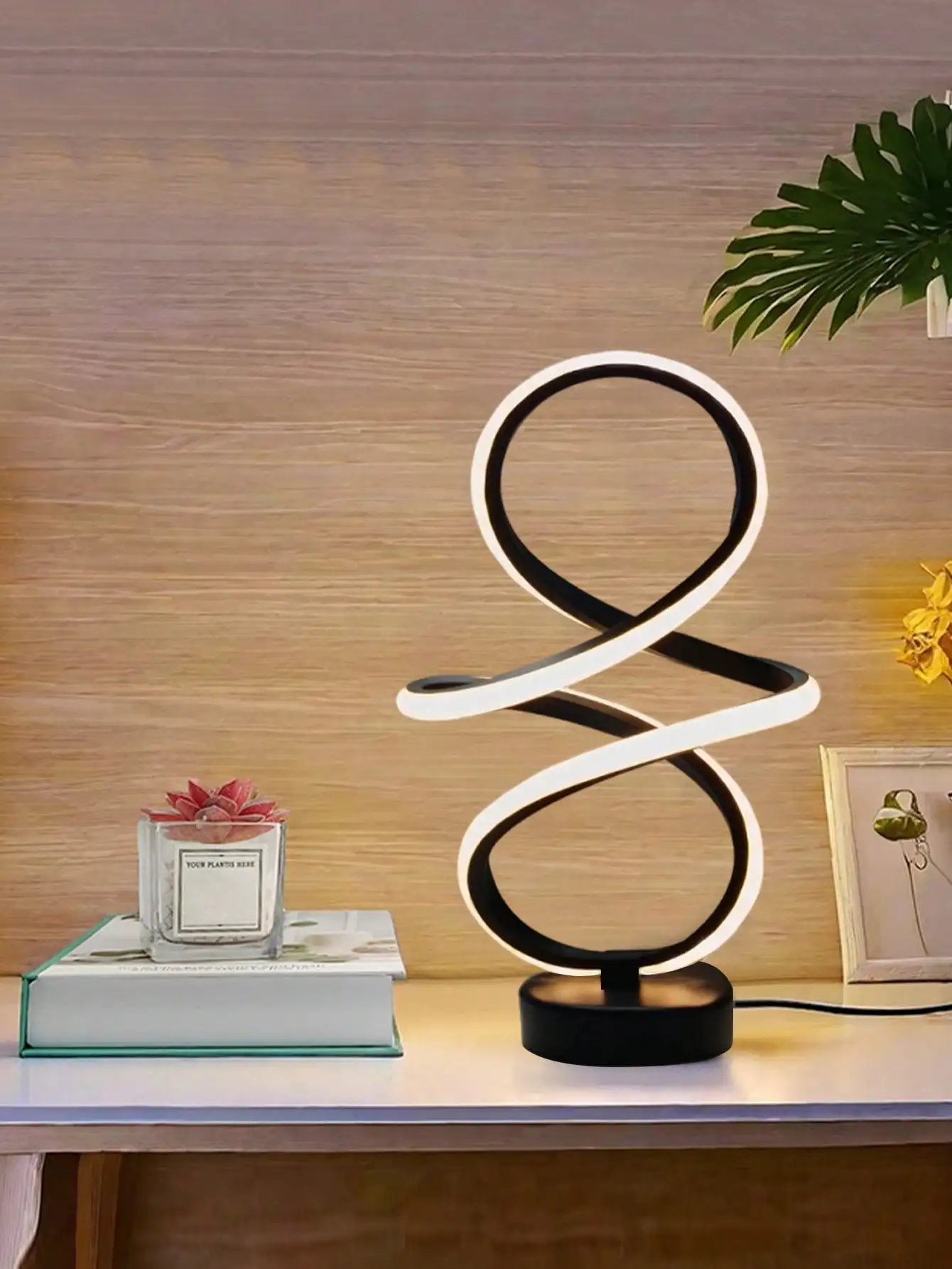 LED Creative Artistic Decorative Bar Counter Lamp, Modern Minimalist Atmosphere Tabletop Desk Lamp For Bedroom,Study Bedside