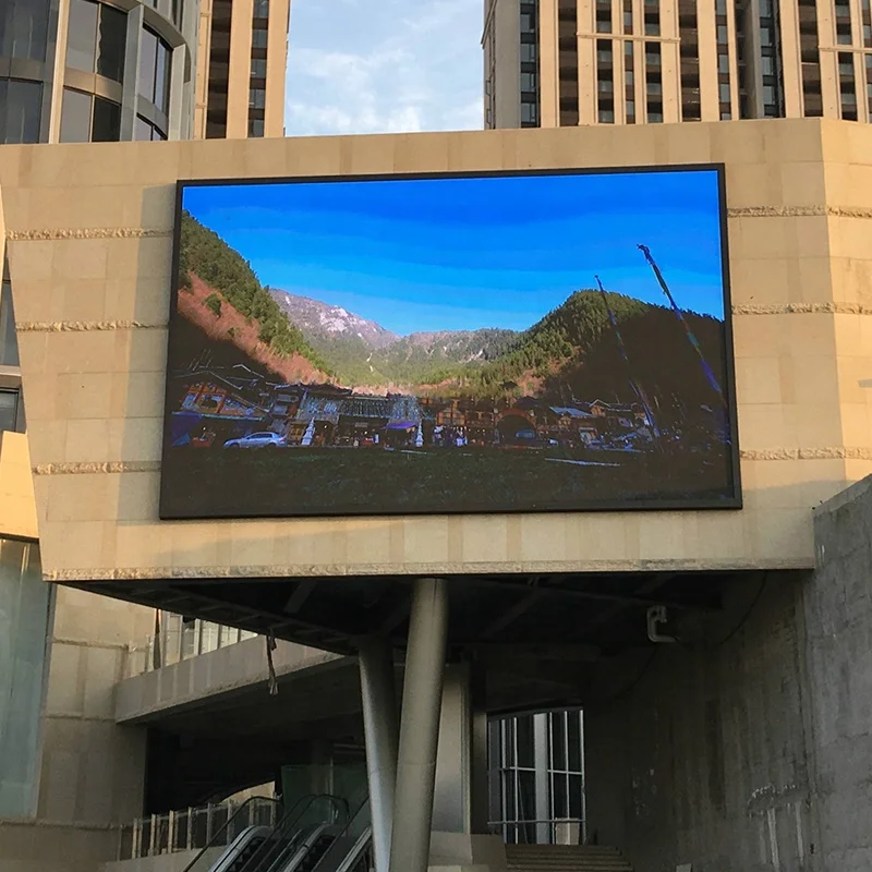 Custom Electronic Waterproof P6 576*576mm Outdoor Integrated Panel Led Video Wall Poster P5 Outdoor Display