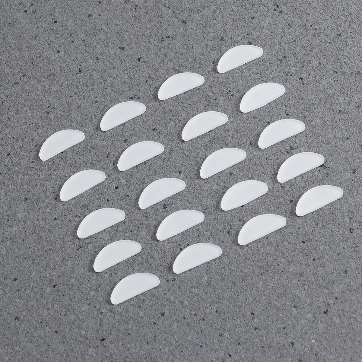 10 pz Naselli Antiscivolo Occhiali In Silicone Ponte Antiscivolo Bianco Autoadesivo Altezza Aumentare Montature In Plastica Occhiali