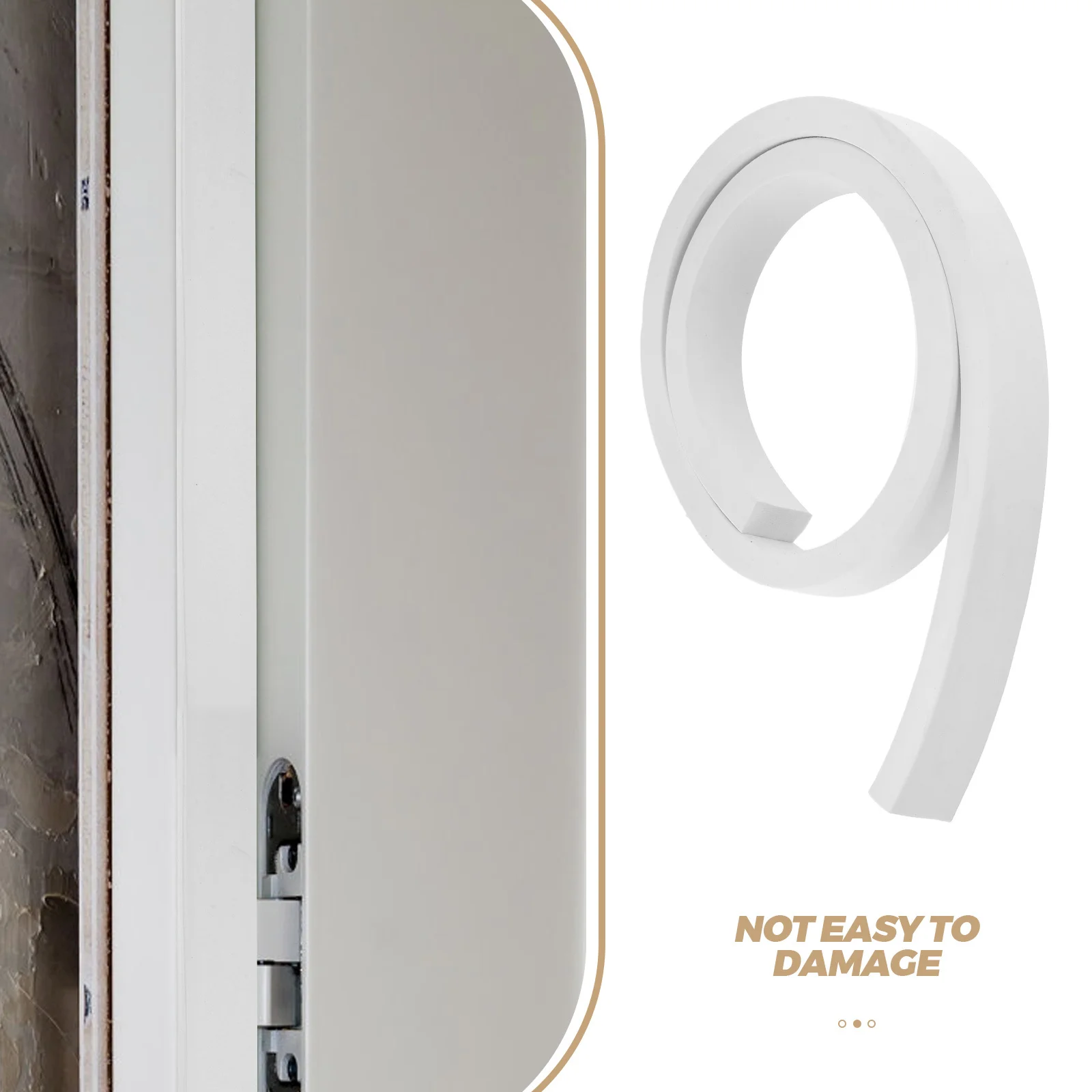 شريط عزل من السيليكون، شريط فجوة رغوي مقاوم للحرارة العالية لمكيف الهواء ونافذة الباب والعزل المقاوم للطقس #5