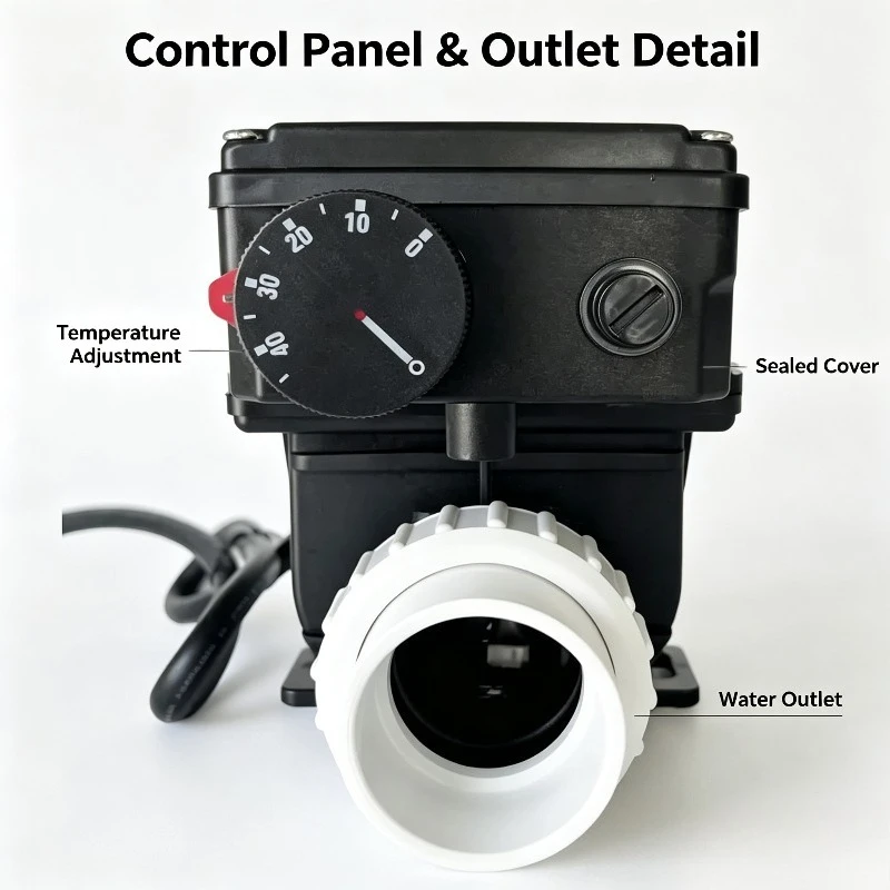 H20/H15/H30/H10 SPA Circulation Water Pump Thermostat Bathtub Recirculation Heating Constant