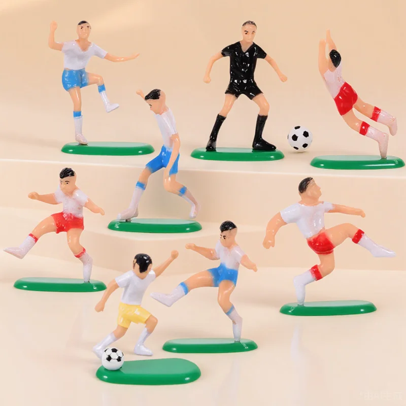 

1Set Football Team Cake Decorations Creative Decorative Cake Props Party Supplies Kids Birthday Ornament