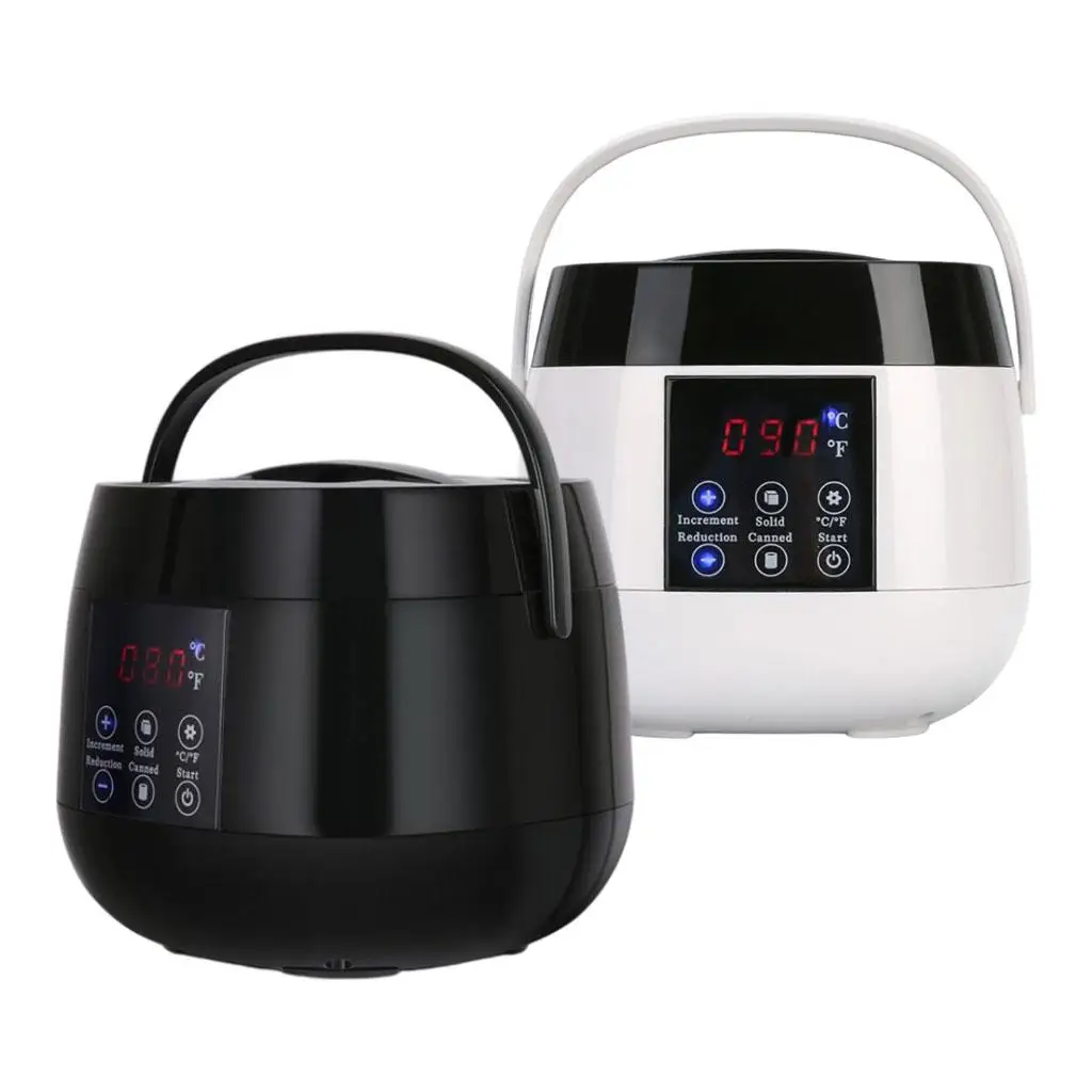 Professional Wax Heater Hair Removal ,W/ Adjustable Temp ,500cc Waxing Machine for Legs SPA Easy to Use Accessories