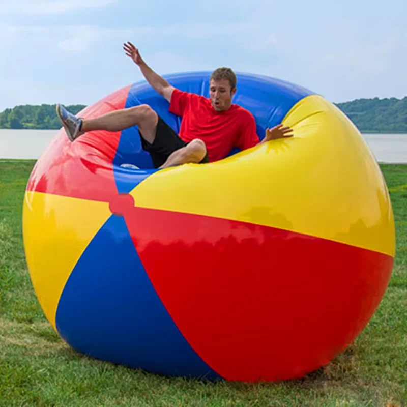 Children's Adult Giant Beach Inflatable Ball Beach Ball PVC Inflatable Expression Ball Toy Ball Swimming Toys for Children