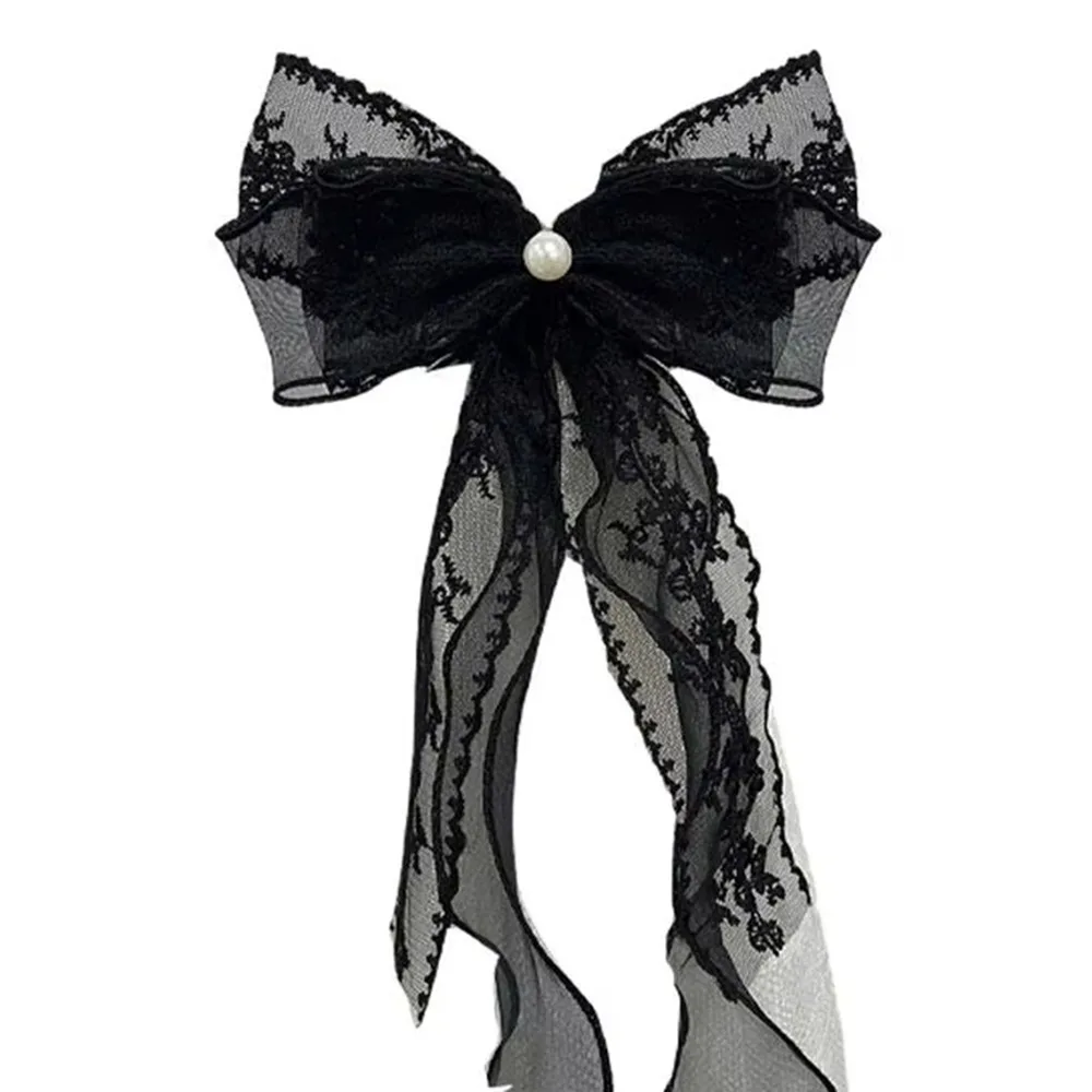 Lace Bow-knot Curtain Tieback Clip Exquisite Design Easy Installation Curtain Tieback French Style Curtain Tied Belt