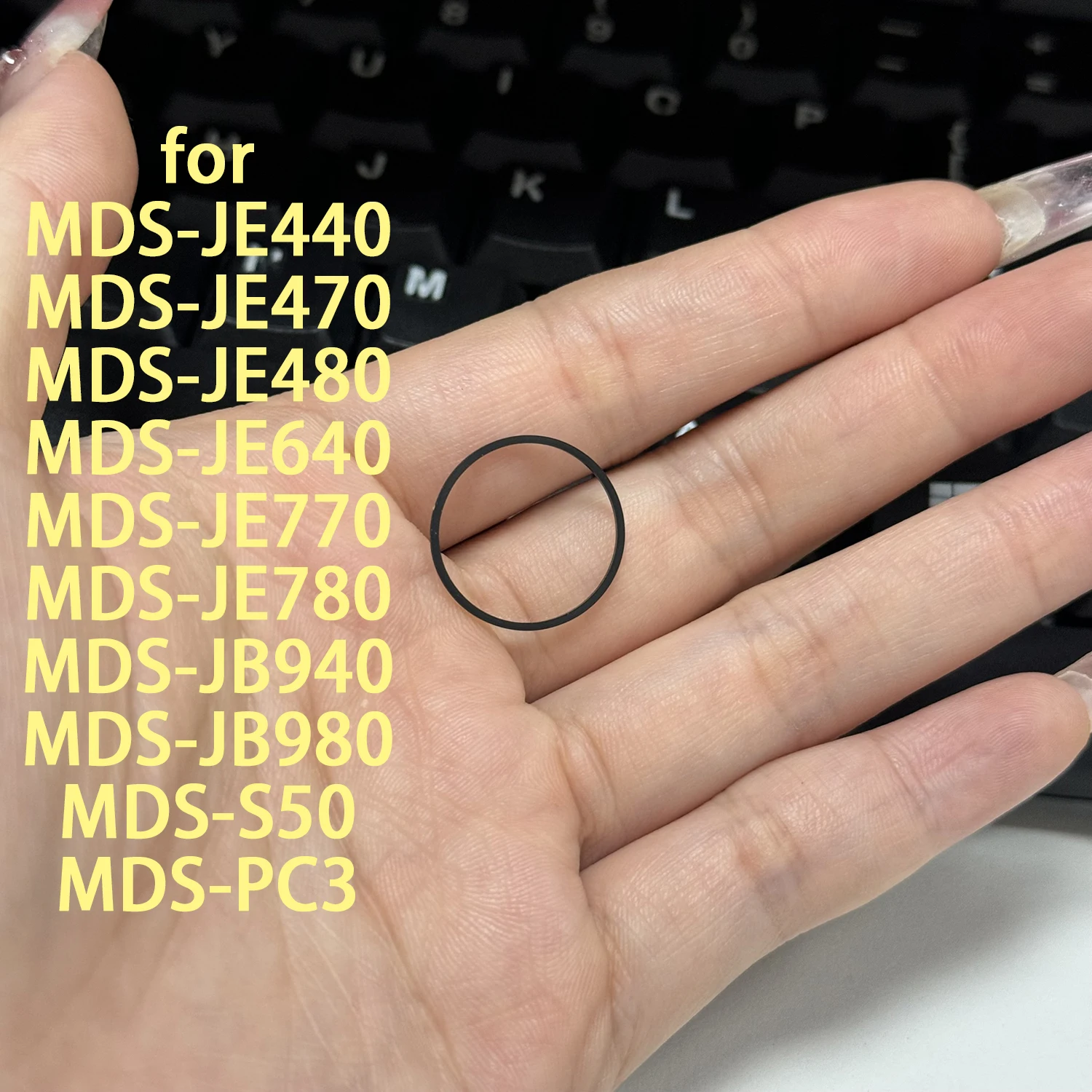 Replacement Repair Belt For Sony MDS JE440 JE470 JE480 JE640 JE770 JE780 JB940 JB980 S50 PC3 MiniDisc MD Player Recorder Part