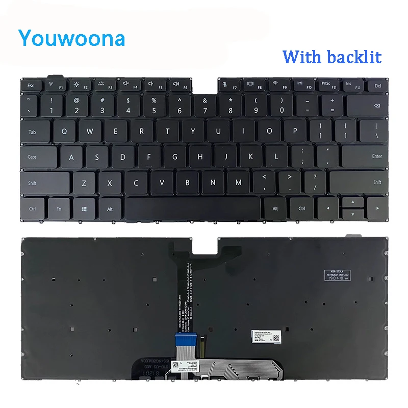 

New ORIGINAL Laptop Keyboard For Huawei NBDE-WDH9 BOHL-WfQ9 NBZ-WBE9 KLCZ-WDH9 bohl-WFP9 NbDE-WXX9 CREM-WFG9