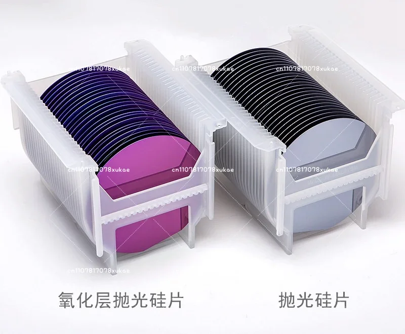 SIO2 Silicon Oxide Wafer 2 4 6 8 Inch Single-sided Polished Silicon