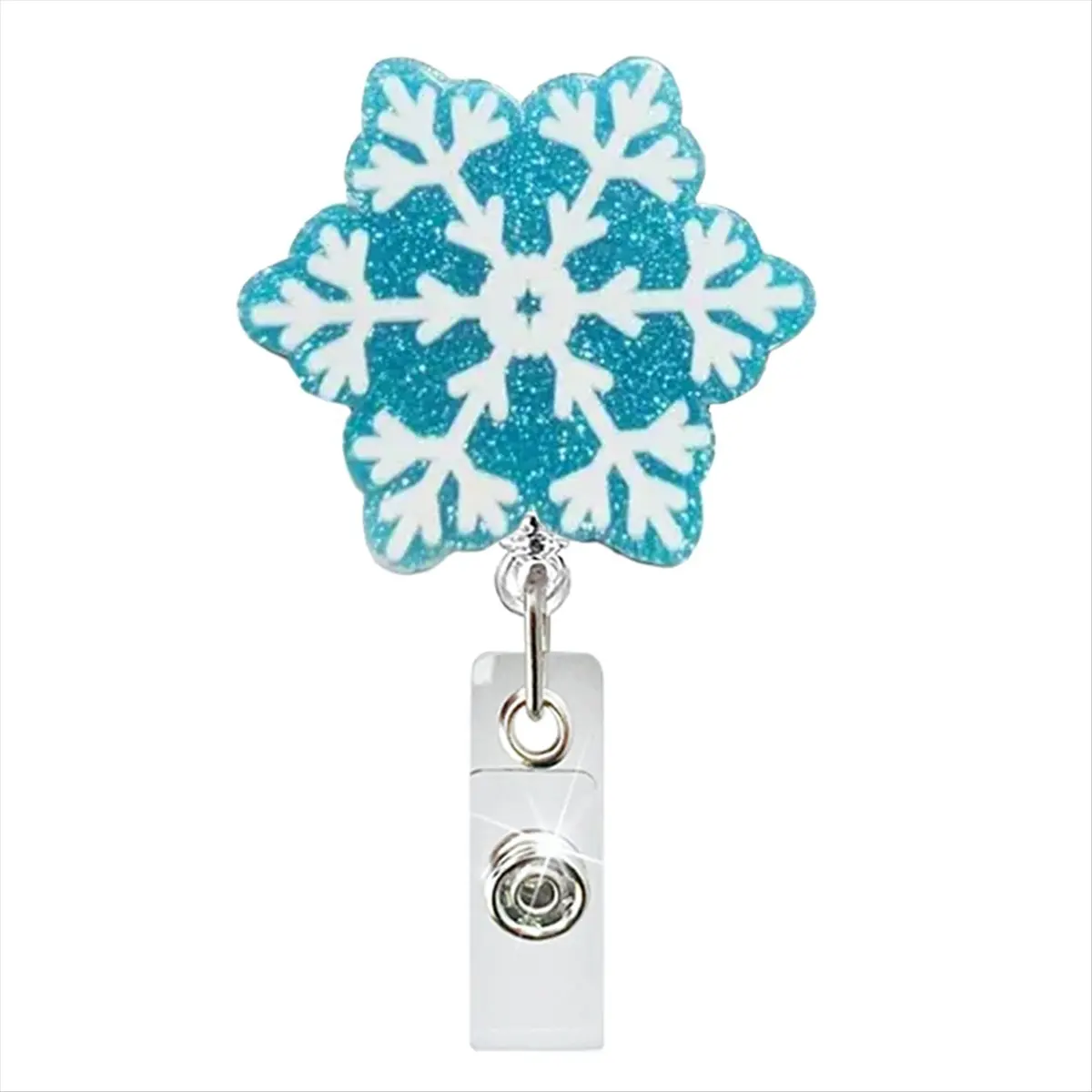 Latest ABBQ-Christmas Badge Reel Felt Badge Holder, for Nurse Teacher Doctor Women Men Stuffer Ornament Gifts
