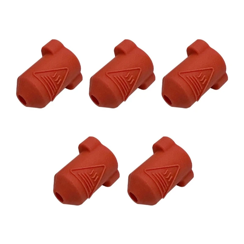 5PCS Hotend Silicone Cover Heating Block Cover Official Silicone Sock Set 87HC