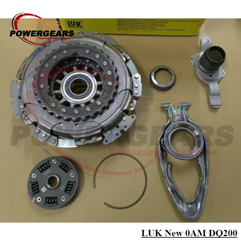 

LUK New 0AM DQ200 DSG Gen2 Version Dual Clutch Kit 7Speed Fits For Audi VW Golf 1.2T 1.4T 6020006090 0AM198142AA 0AM198142T