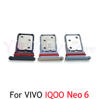 For VIVO IQOO Neo 3 8 6 9 Pro SE Neo3 5G Neo6 Neo8 Neo9 Sim Card Slot Tray Holder Sim Card Repair Parts