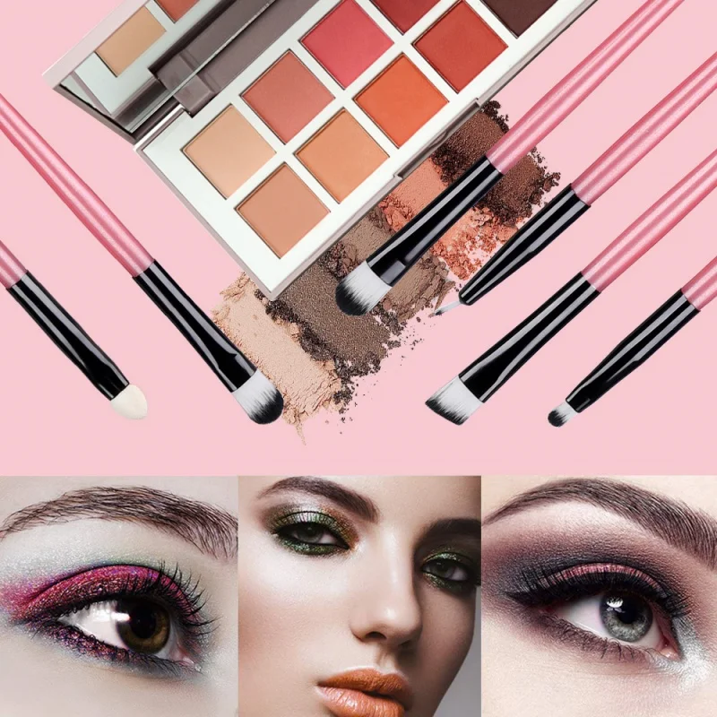 20Pcs Soft Makeup Eyeshadow Brushes Set  Eye Shadow Shader Crease Blending Brushes Eye Shadow Liquid Cream Powder Make Up Tool view 5