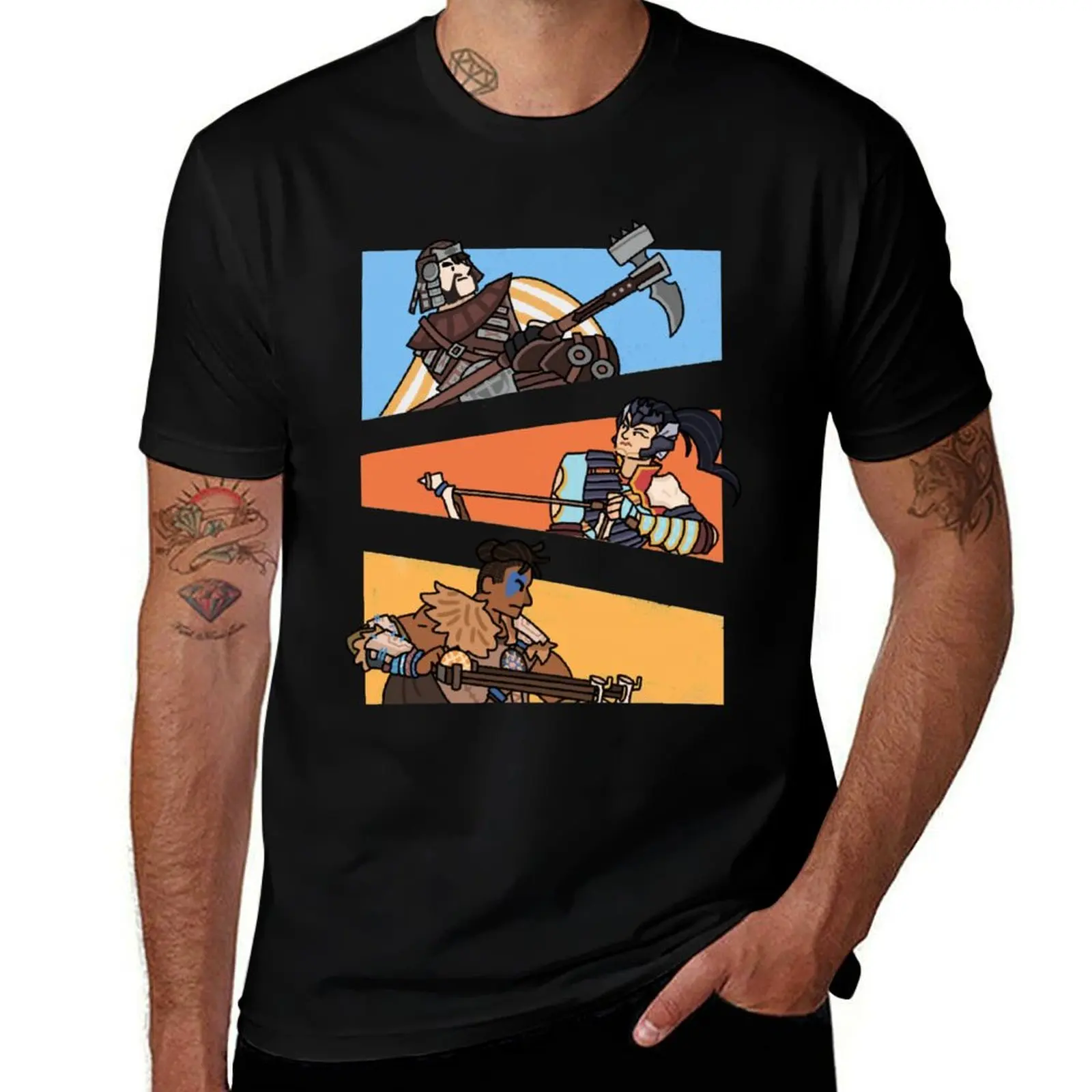 

Assist T-Shirt plus size clothes summer top essential t shirt mens tall t shirts