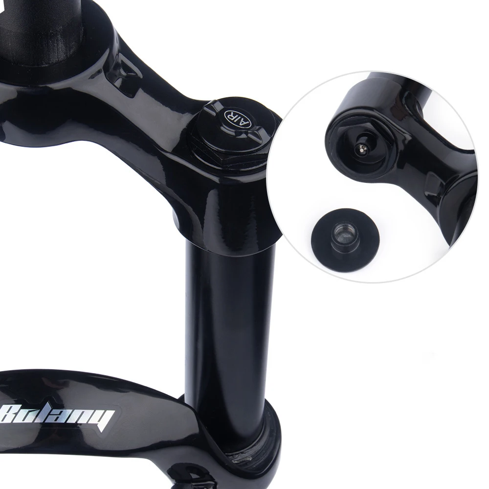 BOLANY XC mountain bike fork Air Supension 120mm Travel Quick Release Fork 26 27.5 29Inch Air And Oil Remote Bicycle Fork