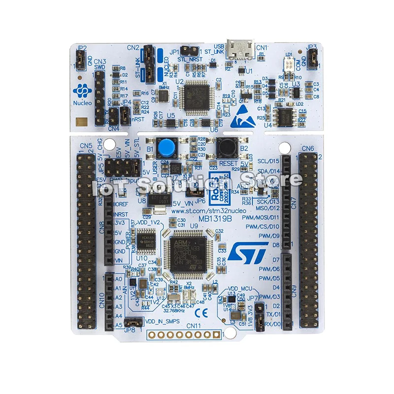 

NUCLEO-L452RE-P STM32 Nucleo-64 development board with STM32L452RE MCU NUCLEO L452RE P