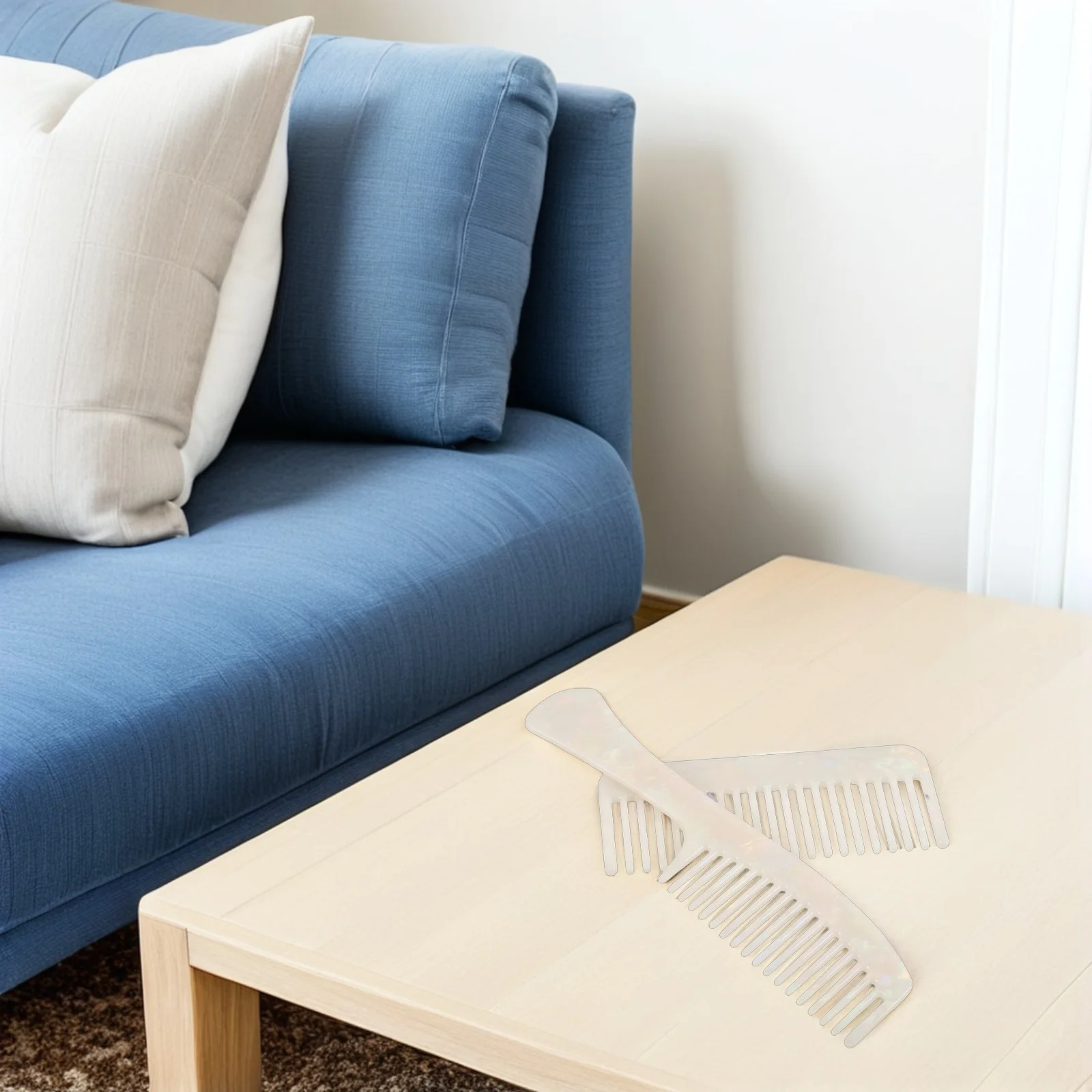 

2 шт. ретро-расчесок из ацетата для женщин: широкозубая расческа для распутывания и мини-расческа для укладки, антистатическая, для гладкого завивки кудрявых волос, для путешествий