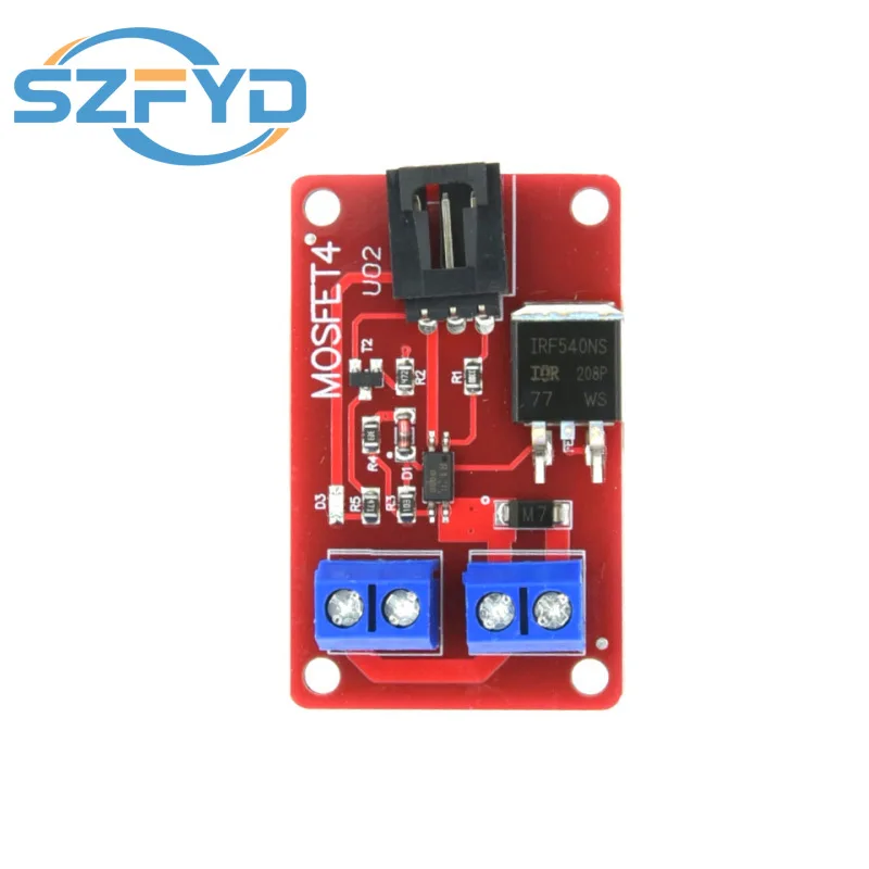Módulo MOSFET IRF540N 4 canales optoacoplador para Arduino - imagen 5