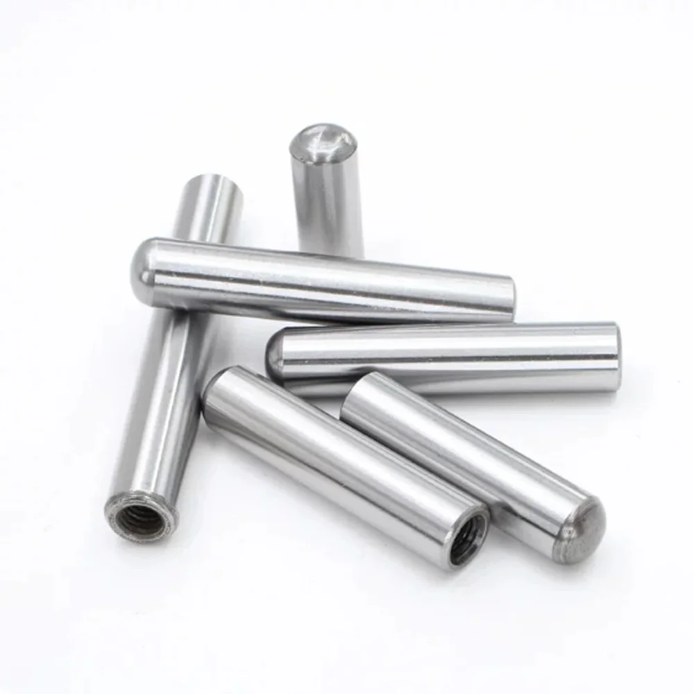 Zylindrische Innengewinde-Stiftbolzen, runde Schnellspann- und Positionierungsstifte, M3-M10, CNC-Werkzeug, Hardware, Drehmaschinenzubehör – Detail 14