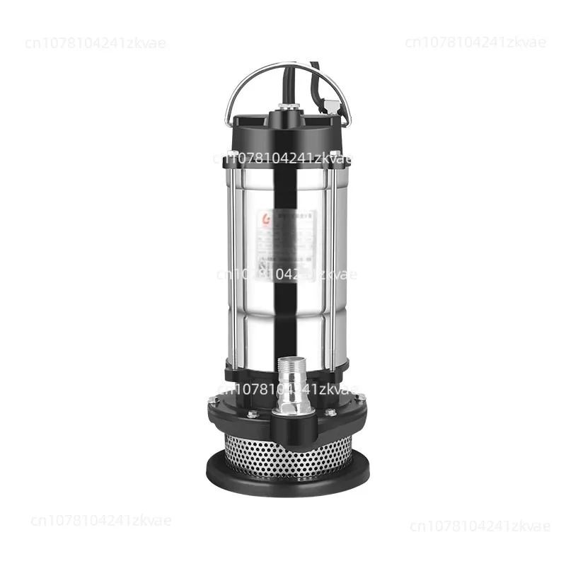 

Agricultural submersible pump 220v pump household stainless steel sewage/sewage/water pump
