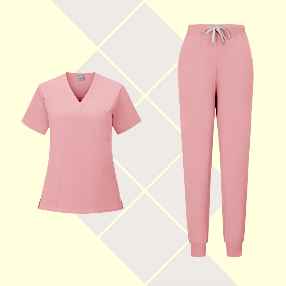 Ziekenhuis Scrub Sets Verpleegstersaccessoires Medische kleding voor vrouwen Werkuniformen Tandheelkundige kliniek Schoonheidssalon Spa Werkkleding Overalls