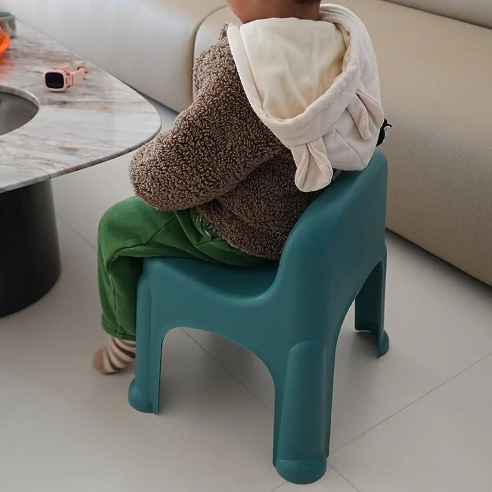 

Toilet Stool Squat Compact Non Slip Foot Rest Elderly Squatting Potty Toilet Step Stool Convenient Poop Stool