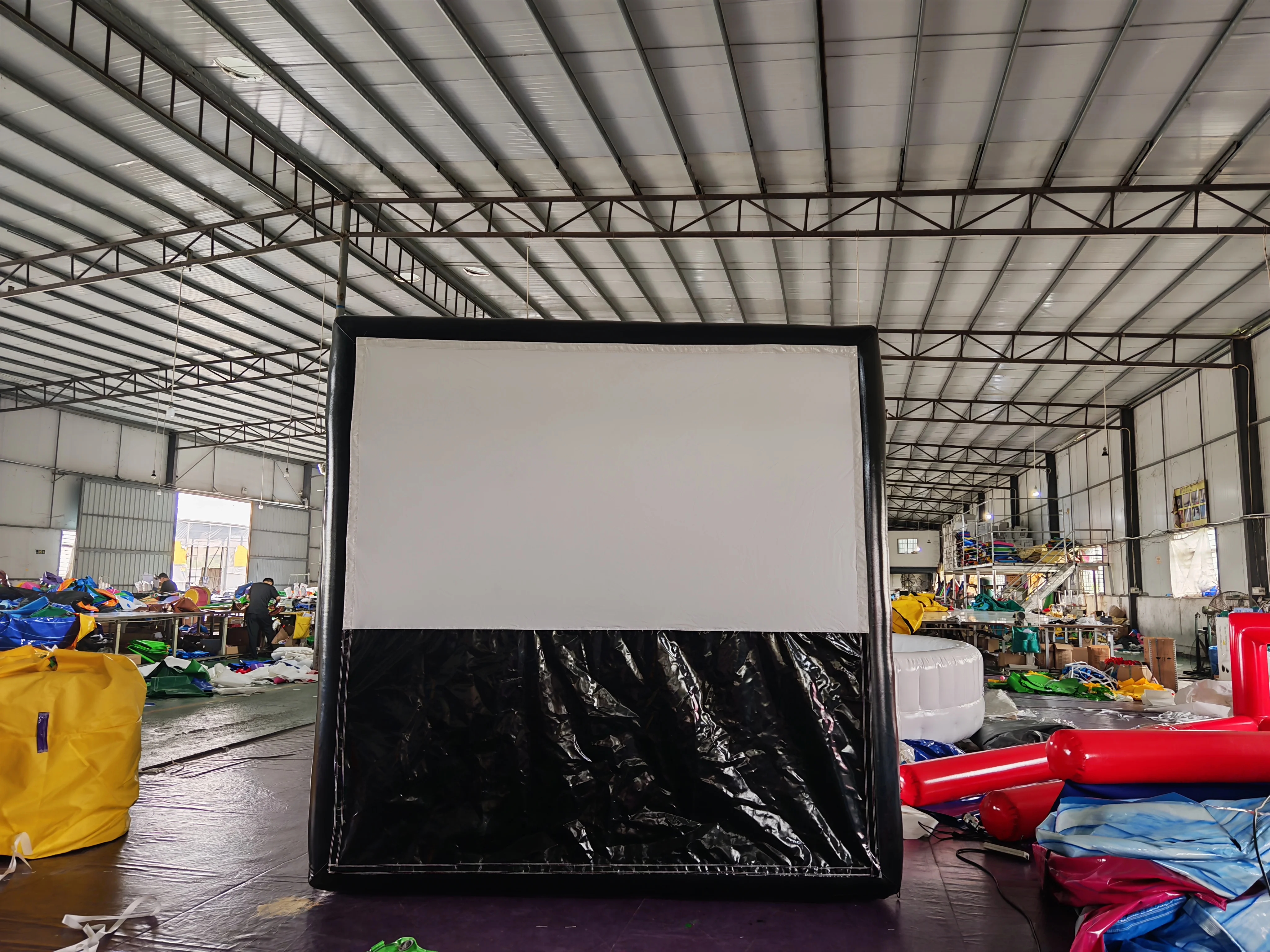 2026Portable Outdoor Picnic Backyard Cinema Projector Display Stand Inflatable Screenpromote sales