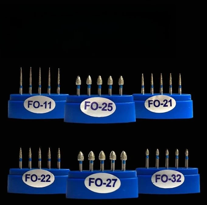 

15×5 шт./кор. Стоматологические алмазные боры FG Bur FO