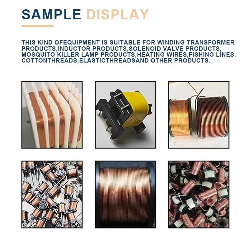 Copper Wire Winding Machine Transformer Coil Winding Machine with Brushless Motor Automatic Motor Coil Winder Machine