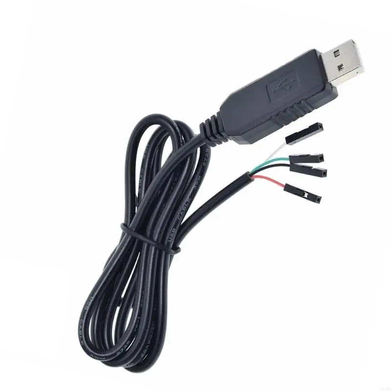 U13B 1M CH340 USB เป็น TTL ดาวน์โหลดเคเบิลเคเบิลอะแดปเตอร์ลวดสำหรับ Win7/8/98/XP สายเคเบิลอะแดปเตอร์ไฟฟ้าอะแดปเตอร์ไฟฟ้า
