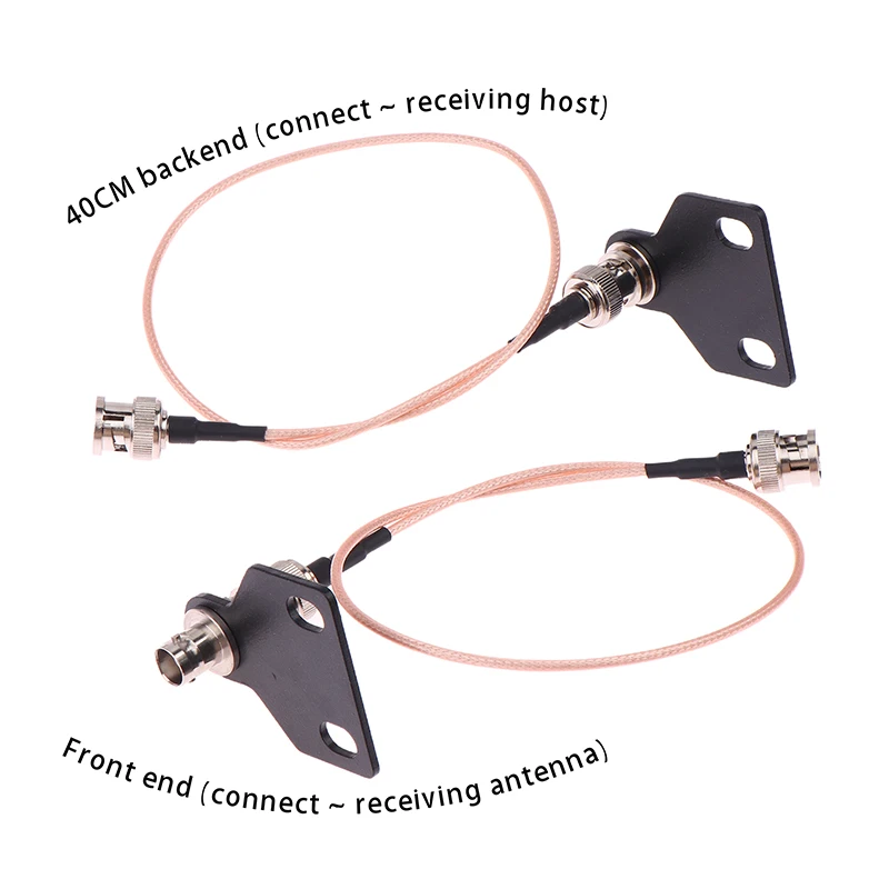 Stage Wireless Mic Host, przedłużacz anteny BNC do odbiornika, akcesorium audio Performance — zdjęcie produktu 3
